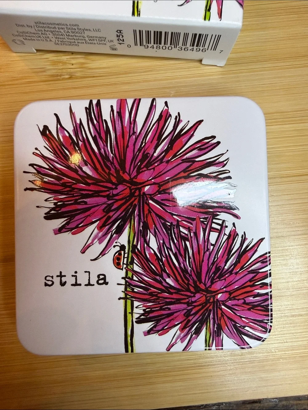 NEW Stila Pocket Play Pretty Petal Eyeshadow Palette 5 Shade Travel Makeup NIB